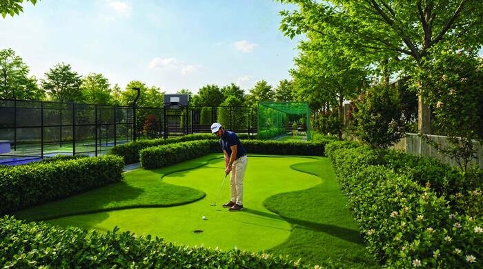 Golf putting amenity