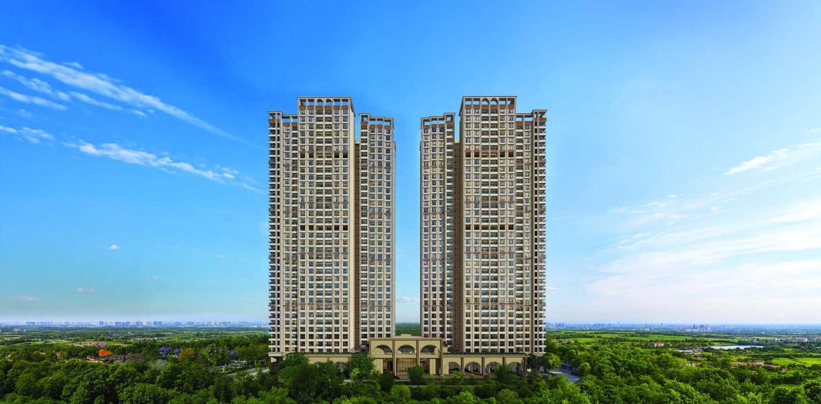Godrej Regent Park Victorian-inspired twin towers, Sarjapur Road